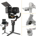 ZGCINE mini V mount plate for DJI Ronin Gimbal Stabilizer S2 S3 Pitch axis (VR-04) - Image 2