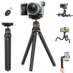 K&F Concept 2-in-1 Cellphone Stand Flexible Tripod MS-01 (KF09.129)