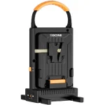 ZGCINE Dual Battery Charger Kit V-Mount (VM-C2)