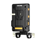ZGCINE V-Mount Battery Plate with 15mm Rod Clamp and Adjustable Arm (VM-VP1 Kit3)