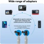 TELESIN 9.8′ Carbon Fiber Selfie Stick GP-MNP-300-3 - Image 4