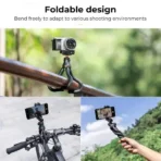 K&F Concept 2-in-1 Cellphone Stand Flexible Tripod MS-01 (KF09.129) - Image 4