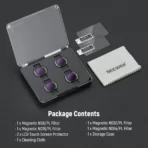 NEEWER 4 Pack Magnetic ND/CPL Filter Set for DJI OSMO Pocket 3 - Image 8