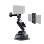 TELESIN Suction Cup Camera Mount with 3-Prong Mount TE-SUC-010 - Image 2