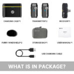 Hollyland LARK C1 DUO 2-Person Wireless Microphone System with USB-C Connector for Mobile Devices (Black, 2.4 GHz) - Image 7