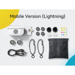 Hollyland LARK M2 DUO 2-Person Wireless Microphone System with Lightning Connector (2.4 GHz, Ivory White) - Image 6