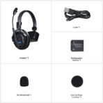 Synco X-Talk X1 Wireless Intercom Single-Ear Headset (2.4 GHz) - Image 4