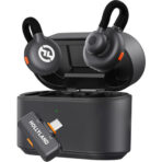 Hollyland LARK M2S DUO 2-Person Wireless Microphone System with USB-C Connector for Mobile Devices (2.4 GHz, Space Gray)