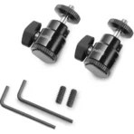SmallRig Camera Hot Shoe Mount with 1/4″-20 Screw Ball Head (2-Pack) - Image 2