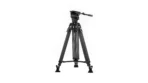 Tilta Cine Fluid Head With 2-Stage One-Touch Carbon Fiber Tripod System (26.5 lb, Space Gray) TT-CT12-75