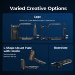 SmallRig HawkLock Quick Release Cage Kit for Sony ZV-E10 II 4949 - Image 10