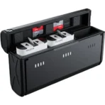 TELESIN Pocket-Size 3-Slot Charger Box & 2 Stamina Batteries Kit for GoPro HERO13 Batteries S0-ECB-09-TGP - Image 2