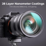 K&F Concept Nano-X Series Black Diffusion Filter 67mm, Grade 1/4 (KF01.1481) - Image 3