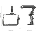 SmallRig HawkLock Quick Release Cage Kit for Sony a7R V, a7 IV a7S III 4538 - Image 2