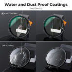 K&F Concept Nano-X Variable ND Filter 82mm, 1 to 9-Stop (KF01.1466) - Image 6