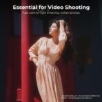 K&F Concept 82mm Black Mist 1/4 + ND8-128 Variable ND 2 in 1 Filter with Double-sided 28-layer Anti-reflection Green Film and Lever Nano-Xcel Series (KF01.2033) - Image 3