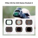 DJI Osmo Pocket 3 – 6-in-1 Magnetic Filter Set (UV, CPL, ND/PL) (KF.2149) - Image 4