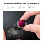 DJI Osmo Pocket 3 – 6-in-1 Magnetic Filter Set (UV, CPL, ND/PL) (KF.2149) - Image 2