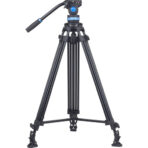 Sirui SH25 Aluminum Video Tripod with Fluid Head - Image 2