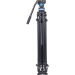 Sirui SH25 Aluminum Video Tripod with Fluid Head - Image 3