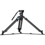 Sirui SQ75 Carbon Fiber Rapid-System Tripod with S5 Video Head - Image 2