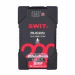 SWIT PB-R220S+ 220Wh Heavy-Duty V-Mount Battery — IP54, High-Load & Fast Charging