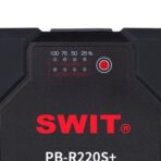 SWIT PB-R220S+ 220Wh Heavy-Duty V-Mount Battery — IP54, High-Load & Fast Charging - Image 2