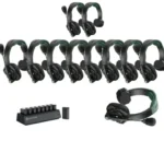Hollyland Solidcom SE Pro 11S 11-Person Full-Duplex Single-Ear Headset Intercom System (1.9 GHz)