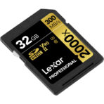 Lexar 32GB SDHC high speed camera memory card
