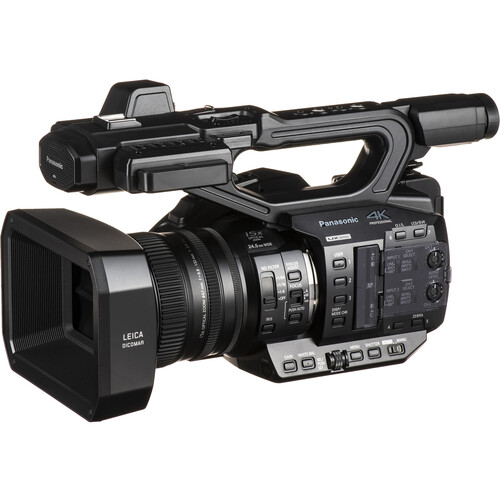 Panasonic AG UX90 4K camcorder with zoom lens