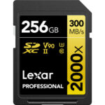 Lexar 256GB SDXC professional memory card