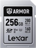 Lexar Armor Silver Pro 256GB UHS-II SDXC memory card