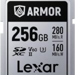 Lexar Armor Silver Pro 256GB UHS-II SDXC memory card