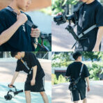 SmallRig Sling Handle Kit with Weight-Reducing Shoulder Strap for Select DJI Gimbals 4383B - Image 4