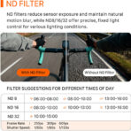 Tilta DJI Osmo Action 6 Filter Kit