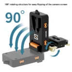 ZGCINE Rotatable L-Shaped Quick Release V-Mount Battery QR Plate Foldable (VM-VP4) - Image 5