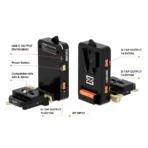 ZGCINE Rotatable L-Shaped Quick Release V-Mount Battery QR Plate Foldable (VM-VP4) - Image 4
