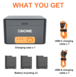 ZGCINE Charging Case for Select GoPro Batteries (PS-G10Kit3) - Image 4