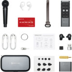 Hollyland MELO P1 Combo Wireless Handheld Microphone System (Space Gray)