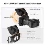 K&F Concept Nano-Xcel Matte Box Kit for 4×5.65″ Filters (SKU.2180) - Image 7