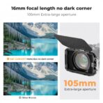 K&F Concept Nano-Xcel Matte Box Kit for 4×5.65″ Filters (SKU.2180) - Image 4