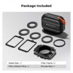 K&F Concept Nano-Xcel Matte Box Kit for 4×5.65″ Filters (SKU.2180) - Image 2