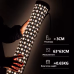 NamTu JB-200Bi Flexible LED Video Light 200W Bi-Color (60×60cm) - Image 7