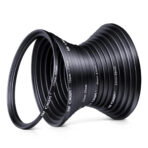 K&F Concept 18-Piece Lens Filter Adapter Kit – 9 Step-Up & 9 Step-Down Metal Rings (SKU0629)