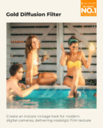 K&F Concept Nano-Xcel Gold Mist Filter