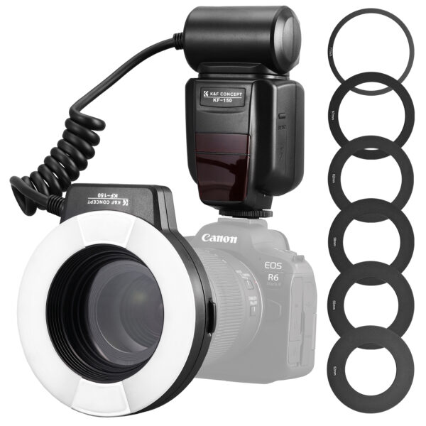 K&F Concept KF150 Macro Ring Flash KF22.005