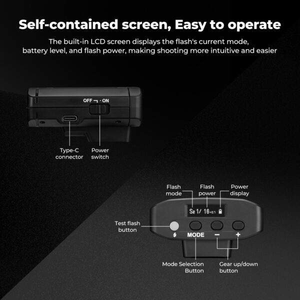 K&F Concept Mini Camera Flash KF22.016
