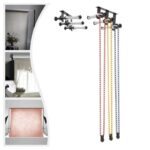 Backdrop Wall Mount 3-Roller Support System (SS-949)