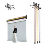 Backdrop Wall Mount 3-Roller Support System (SS-949)