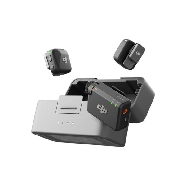 DJI Mic Mini 2-Person Compact Wireless Microphone System for Camera & Smartphone (2.4 GHz)